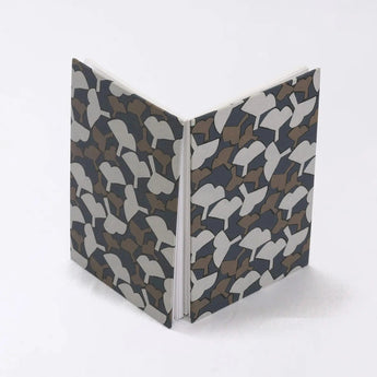 御朱印帖｜大判尺寸 (B6) ｜銀杏柄｜手染和紙 御朱印帖 蛇腹式 日本製｜京都職人手工製作 【 Fuwa Market 原創商品 】 Fuwa Market