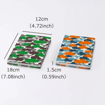 御朱印帖｜大判サイズ (B6) ｜松柄｜手染め和紙 朱印帖 蛇腹式 日本製｜京都職人仕上げ 【 Fuwa Market オリジナル 】 Fuwa Market