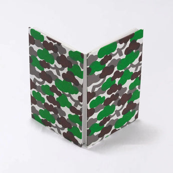 御朱印帖｜大判サイズ (B6) ｜松柄｜手染め和紙 朱印帖 蛇腹式 日本製｜京都職人仕上げ 【 Fuwa Market オリジナル 】 Fuwa Market