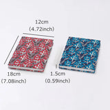 御朱印帖｜大判尺寸 (B6)｜南天竹｜手染和紙 朱印帖 蛇腹式 日本製｜京都職人手作 【Fuwa Market 原創商品】 Fuwa Market