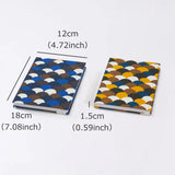 御朱印帖｜大判サイズ (B6) ｜青海波柄｜手染め和紙 朱印帖 蛇腹式 日本製｜京都職人仕上げ 【 Fuwa Market オリジナル 】 Fuwa Market