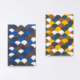 御朱印帖｜大判サイズ (B6) ｜青海波柄｜手染め和紙 朱印帖 蛇腹式 日本製｜京都職人仕上げ 【 Fuwa Market オリジナル 】 Fuwa Market