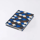 御朱印帖｜大判サイズ (B6) ｜青海波柄｜手染め和紙 朱印帖 蛇腹式 日本製｜京都職人仕上げ 【 Fuwa Market オリジナル 】 Fuwa Market