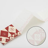 蛇腹筆記本 | 色紙夾 紅 / 青 | 和紙 筆記用紙 | 廣原(はいばら) 廣原