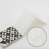 蛇腹筆記本 | 色紙夾 紅 / 青 | 和紙 筆記用紙 | 廣原(はいばら) 廣原