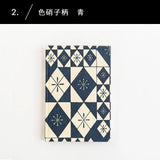 ノート 色鉛筆 赤 / 青 | 千代紙 筆記帳 | 這原(はいばら) 這原