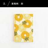 諾特 重陽桿 赤色 / 黃色 | 日本製 花桿 千代紙 筆記帳 | 俳原(はいばら) 俳原