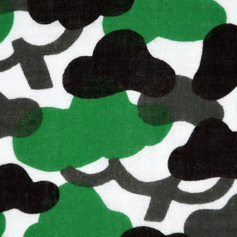 ハンカチ｜松柄｜手染め生地 帆布 綿100% 綿 やわらかいタオル 二重ガーゼ 日本製｜幸せの文様 【 Fuwa Market オリジナル 】 Fuwa Market