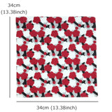 ハンカチ｜梅柄｜手染め生地 帆布 綿100% 綿 やわらかいタオル 二重ガーゼ 日本製｜幸せの文様 【 Fuwa Market オリジナル 】 Fuwa Market