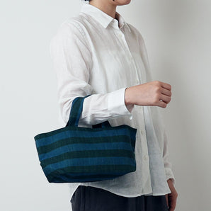 HARAPPA｜迷你托特包 若草 會津木綿 