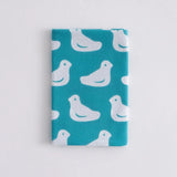 手ぬぐい｜綿100%｜コットン｜注染｜鳩笛 水色 かまわぬ かまわぬ