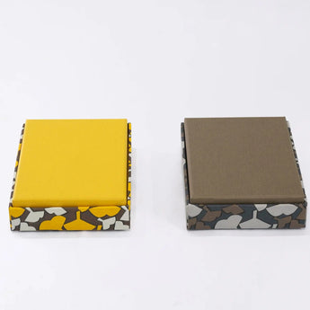 貼り箱ケース｜銀杏柄｜手染め和紙 筆箱 日本製｜幸せの文様シリーズ 小物入れ【 Fuwa Market オリジナル 】 Fuwa Market