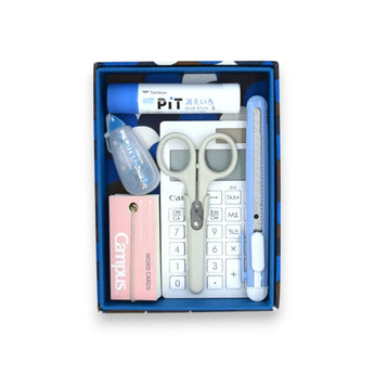 貼り箱ケース｜青海波柄｜手染め和紙 筆箱 日本製｜幸せの文様シリーズ 小物入れ【 Fuwa Market オリジナル 】 Fuwa Market