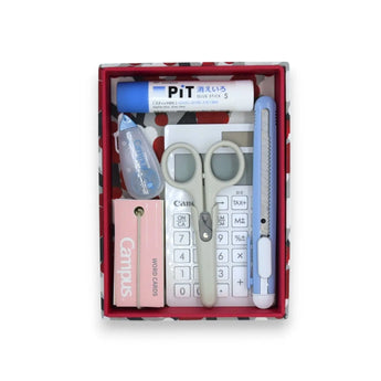 貼り箱ケース｜梅柄｜手染め和紙 筆箱 日本製｜幸せの文様シリーズ 小物入れ【 Fuwa Market オリジナル 】 Fuwa Market