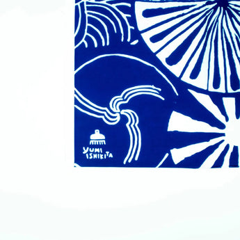 手套｜馬眼｜染色｜石北有美 染色家 石北有美