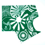 手套｜馬眼｜染色｜石北有美 染色家 石北有美