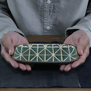 【角皿】やちむん 小 シャングリラ 一翠窯