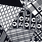 手套 | 歌舞伎織比較 | 絲綢100% | 梨園染 注染 | 戶田屋商店 戶田屋商店（梨園染）