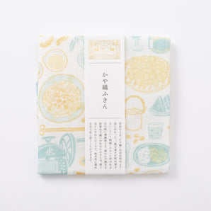 かや織文 | 夏之陰涼 | 絲綿100% かや織5枚重疊 | 中川政七商店 