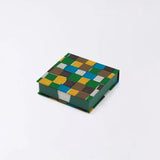 メモ帳｜市松柄｜手染め和紙 ブロックメモ帳 日本製｜幸せの文様シリーズ 文房具【 Fuwa Market オリジナル 】 Fuwa Market