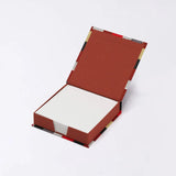 メモ帳｜市松柄｜手染め和紙 ブロックメモ帳 日本製｜幸せの文様シリーズ 文房具【 Fuwa Market オリジナル 】 Fuwa Market