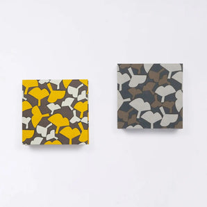 メモ帳｜銀杏柄｜手染め和紙 ブロックメモ帳 日本製｜幸せの文様シリーズ 文房具【 Fuwa Market オリジナル 】 Fuwa Market