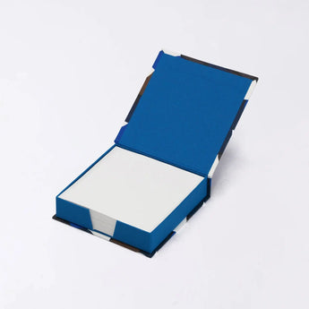 メモ帳｜青海波柄｜手染め和紙 ブロックメモ帳 日本製｜幸せの文様シリーズ 文房具【 Fuwa Market オリジナル 】 Fuwa Market