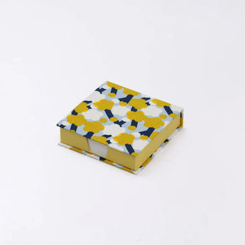 メモ帳｜梅柄｜手染め和紙 ブロックメモ帳 日本製｜幸せの文様シリーズ 文房具【 Fuwa Market オリジナル 】 Fuwa Market