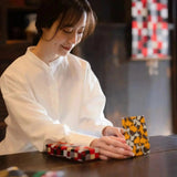 備忘錄帳戶｜梅枝｜手染和紙 筆記本帳戶 日本製｜幸福的文樣系列 文具【 Fuwa Market 原創商品 】 Fuwa Market