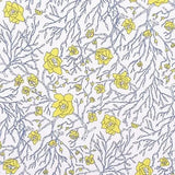 手抓染 手拭 | 楼梅与猫柳枝 | 白 / 青磁 / 浅葱色 | 绉（特冈产地） | 京都 都もだん 都もだん