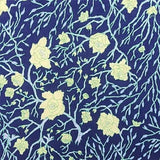 手抓染 手拭 | 楼梅与猫柳枝 | 白 / 青磁 / 浅葱色 | 绉（特冈产地） | 京都 都もだん 都もだん