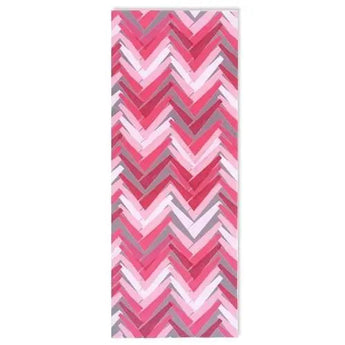 手拈染 手拈染 | 舞妓袴布 | 淡藤色 / 赤红 | 绉绸（特冈产地） | 京都 都もだん 都もだん