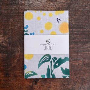 Tenugui | Firefly Village | 100% cotton (Oka fabric) dyed | nugooNEXT