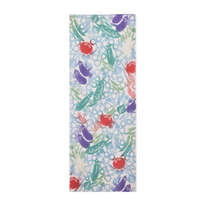 Tenugui | Summer vegetables | 100% cotton (Oka fabric) Dyeing | nugooNEXT