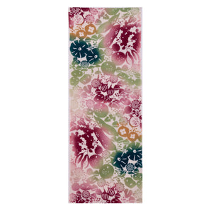 手拭 | 秋季散步道 | 絲綢100%（岡生地） 染色 | nugooNEXT 