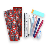 ペンケース｜南天柄｜手染め和紙 筆箱 日本製｜幸せの文様シリーズ 小物入れ【 Fuwa Market オリジナル 】 Fuwa Market