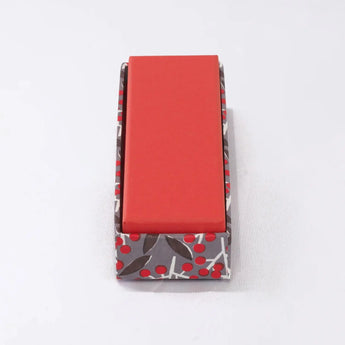 ペンケース｜南天柄｜手染め和紙 筆箱 日本製｜幸せの文様シリーズ 小物入れ【 Fuwa Market オリジナル 】 Fuwa Market