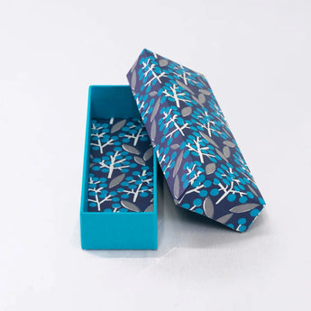 ペンケース｜南天柄｜手染め和紙 筆箱 日本製｜幸せの文様シリーズ 小物入れ【 Fuwa Market オリジナル 】 Fuwa Market