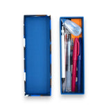 ペンケース｜青海波柄｜手染め和紙 筆箱 日本製｜幸せの文様シリーズ 小物入れ【 Fuwa Market オリジナル 】 Fuwa Market