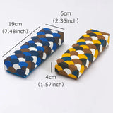 ペンケース｜青海波柄｜手染め和紙 筆箱 日本製｜幸せの文様シリーズ 小物入れ【 Fuwa Market オリジナル 】 Fuwa Market