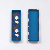 ペンケース｜青海波柄｜手染め和紙 筆箱 日本製｜幸せの文様シリーズ 小物入れ【 Fuwa Market オリジナル 】 Fuwa Market