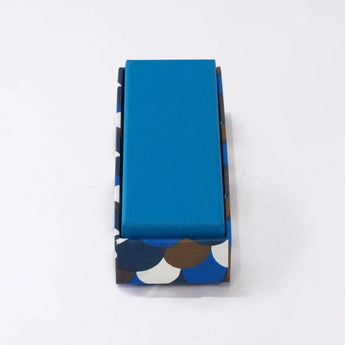 ペンケース｜青海波柄｜手染め和紙 筆箱 日本製｜幸せの文様シリーズ 小物入れ【 Fuwa Market オリジナル 】 Fuwa Market