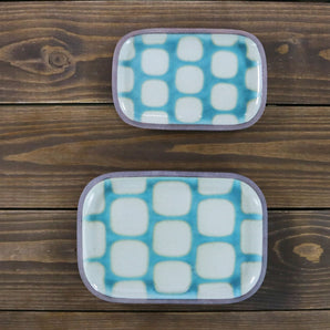 【角皿】やちむん 小 中 ソーダ 一翠窯