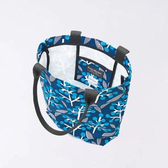 トートバッグ（縦型）｜南天柄｜手染め生地 帆布 綿100% コットン バッグ 日本製｜京都職人仕上げ 【 Fuwa Market オリジナル 】 Fuwa Market