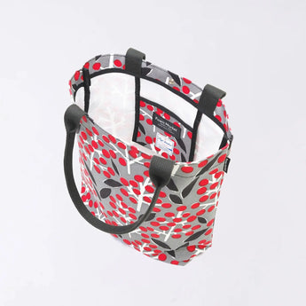 トートバッグ（縦型）｜南天柄｜手染め生地 帆布 綿100% コットン バッグ 日本製｜京都職人仕上げ 【 Fuwa Market オリジナル 】 Fuwa Market