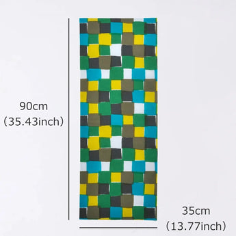 手ぬぐい｜市松柄｜手染め生地 手ぬぐい 綿100% コットン 日本製｜京都職人仕上げ 【 Fuwa Market オリジナル 】 Fuwa Market