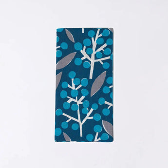 手ぬぐい｜南天柄｜手染め生地 手ぬぐい 綿100% コットン 日本製｜京都職人仕上げ 【 Fuwa Market オリジナル 】 Fuwa Market