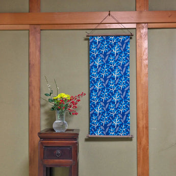 手ぬぐい｜南天柄｜手染め生地 手ぬぐい 綿100% コットン 日本製｜京都職人仕上げ 【 Fuwa Market オリジナル 】 Fuwa Market