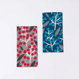 手ぬぐい｜南天柄｜手染め生地 手ぬぐい 綿100% コットン 日本製｜京都職人仕上げ 【 Fuwa Market オリジナル 】 Fuwa Market