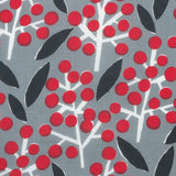 手ぬぐい｜南天柄｜手染め生地 手ぬぐい 綿100% コットン 日本製｜京都職人仕上げ 【 Fuwa Market オリジナル 】 Fuwa Market